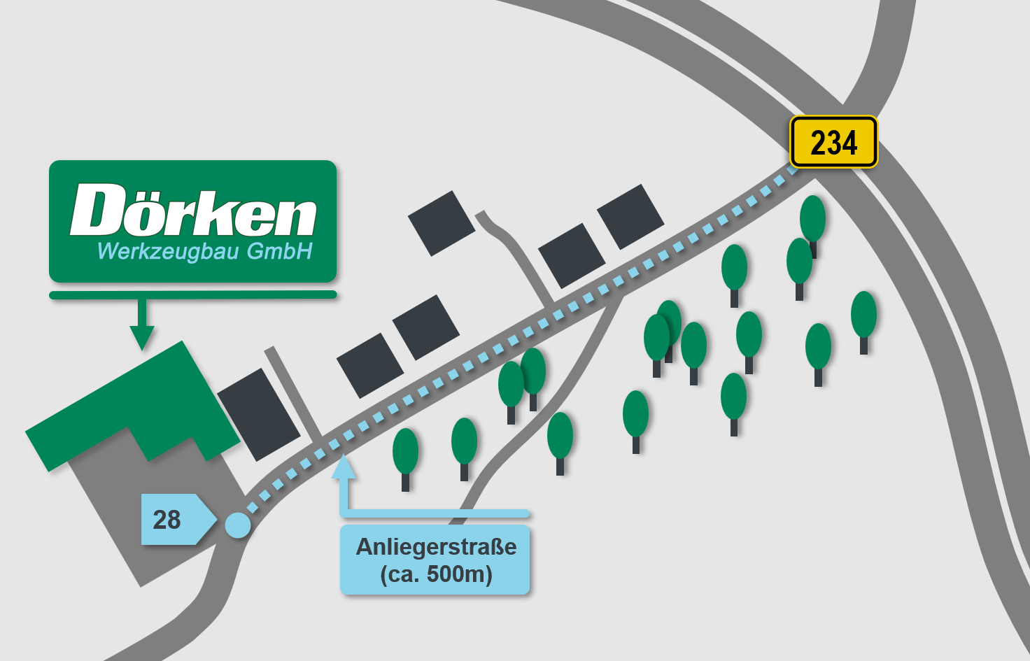 Anfahrtsskizze